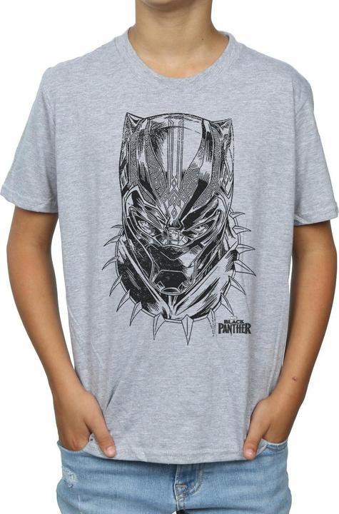Immagine prodotto Maglietta Black Panther Spray Headshot Ragazzi (152, 158)