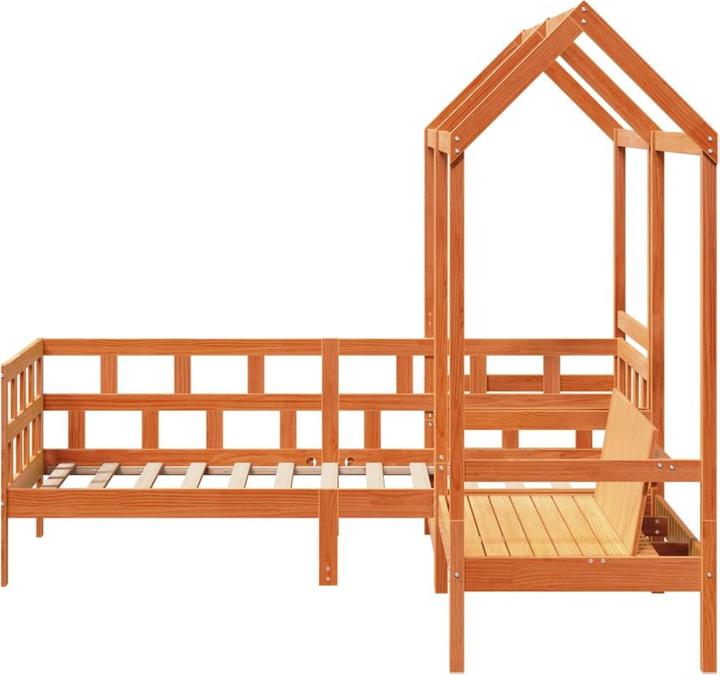 Actual product image VidaXL Day bed set with roof (90 x 190 cm)