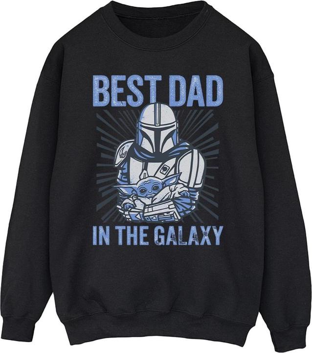 Image du produit Star Wars - Sweat MANDALORIAN BEST DAD GALAXY - Homme (XXL)