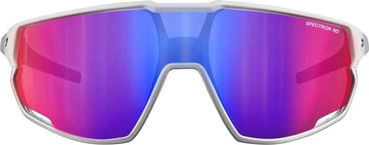 Image du produit Julbo Rush Weiss Matt Silber Glänzend Spectron HD 3 (Blanc Mat, Argent brillant, Spectron HD 3 polarisées)