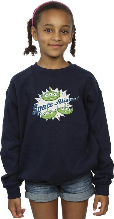Actual product image Disney Girls Toy Story Aliens Sweatshirt (128)