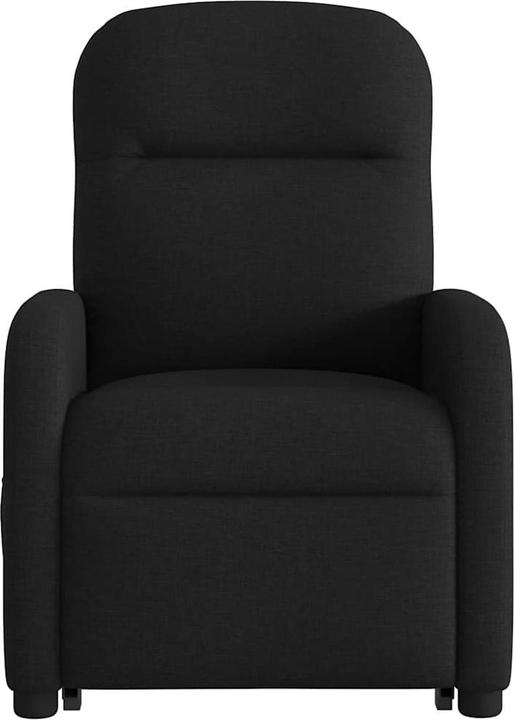 Actual product image VidaXL Massage chair with stand-up aid black fabric