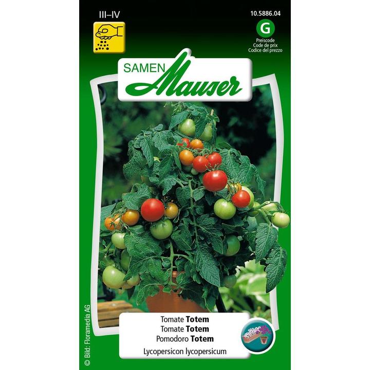 Actual product image Samen Mauser Tomato Totem (Vegetable seeds)