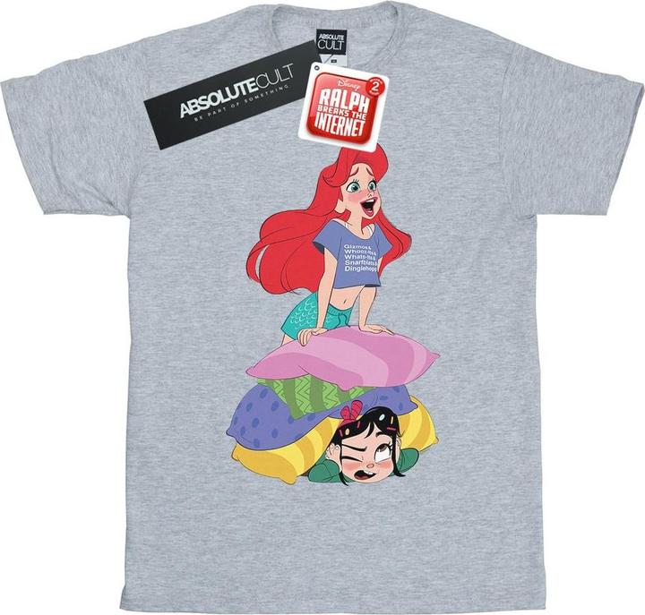 Disney Wreck It Ralph Ariel And Vanellope TShirt (M)