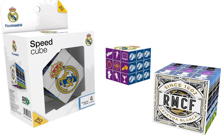 Rubik's Real Madrid Cube Zauberwürfel | Real Madrid Rubik Würfel (3 x 3)