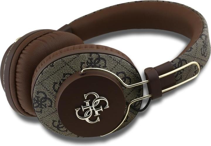 Produktbild Guess ENC 4G Metal Logo Bluetooth Stereo Headphone - brown (Kabellos)