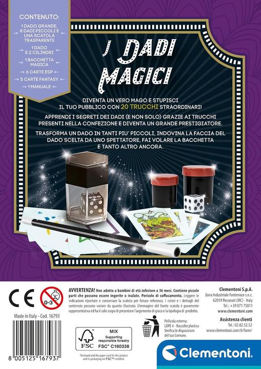 Image du produit Clementoni I Dadi Magici