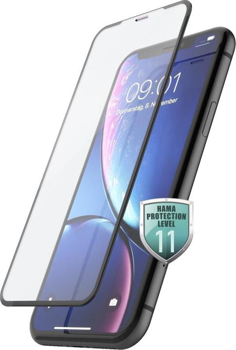 Image du produit Hama Verre de protection 3D plein écran pour Apple iPhone XR/11, noir (1 pièce(s), K11, Apple iPhone XR)