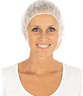 Produktbild Hygonorm Barett-Haube BETTINA LIGHT, PP-Vlies, weiá