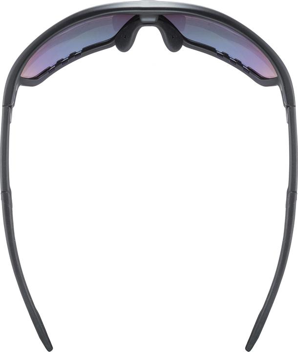 Actual product image Uvex Sports sportstyle 706 CV V (Black Mat, colorvision variomatic - litemirror red)