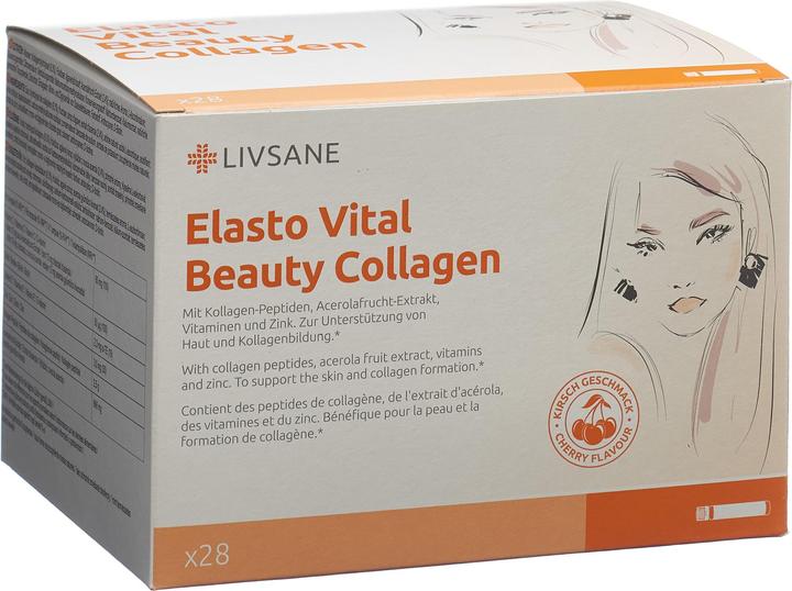 Image du produit Livsane elasto vital beauty collagen liq (28 pièce(s), Ampoules, 1167 g)