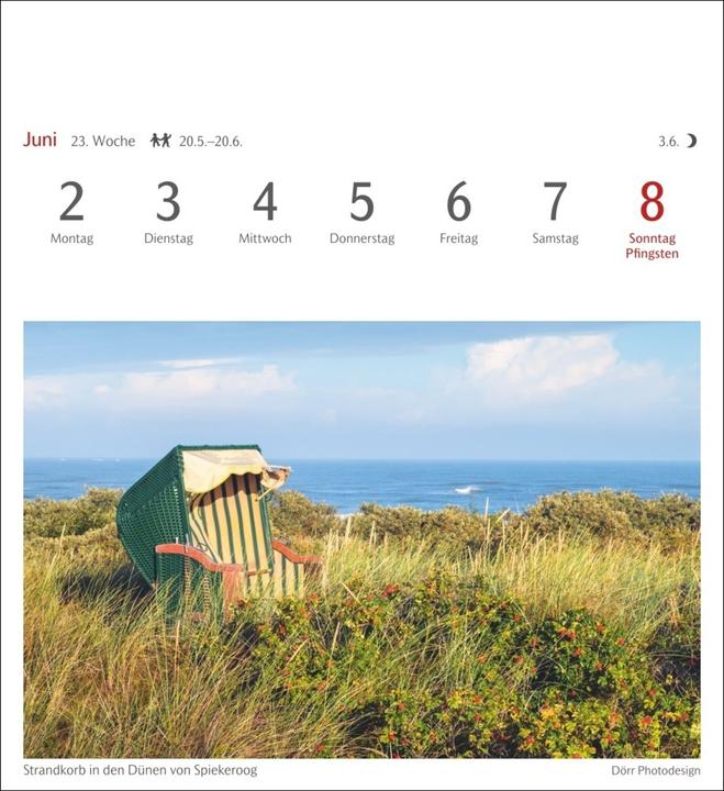 Produktbild Harenberg Oasen der Stille Postkartenkalender 2025 - Wochenkalender mit 53 Postkarten (Harter Einband, Deutsch)