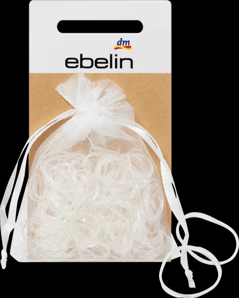 dm ebelin Mini-Haargummis in Organza-Säckchen (Haargummi)