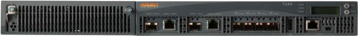 Image du produit HPE E Aruba 7220 Contrôleur, RW, 4 Ports, 10GBase-X SFP+, 2 Ports, Dual Pers 1000BASE-T ou SFP