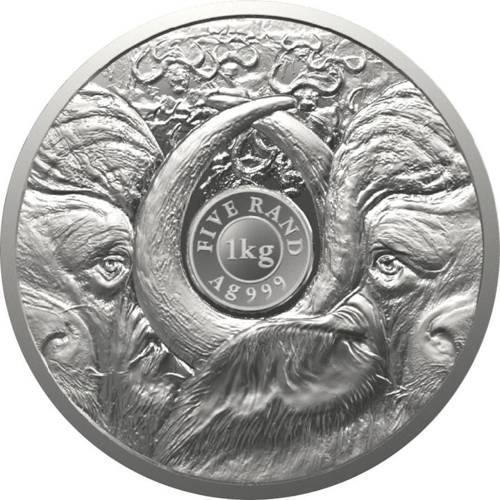 Image du produit South Africa Mint Silber Büffel 1000 g - Big Five Serie II - 2023 (999, 2023)