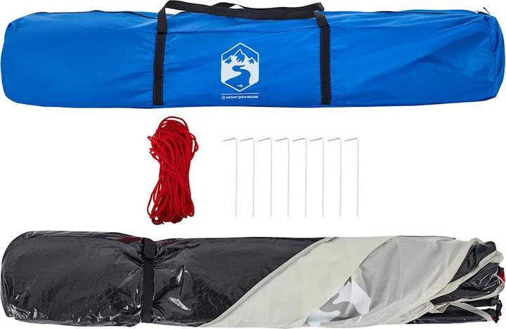 Actual product image VidaXL Beach tent 4 persons Quick Release Waterproof (beach tent, 5.80 kg, 4 persons)