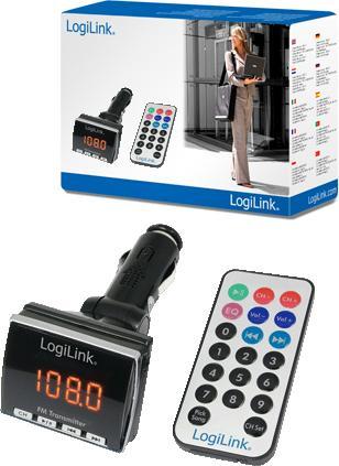 Image du produit LogiLink FM0001A Émetteur FM