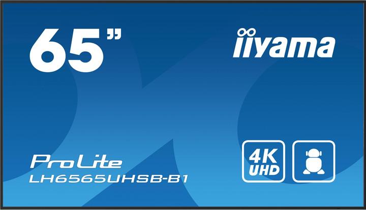 Immagine prodotto iiyama PANNELLO IPS DA 65 POLLICI 4K UHD 3840X2160 (3840 x 2160 pixel, 64.50")