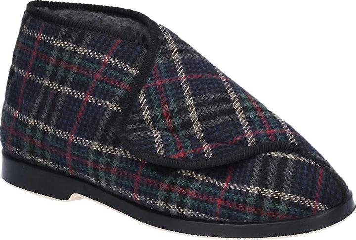 GBS Williams Grossbritannien Hausschuhe Slippers Hausstiefel mit Klettverschluss