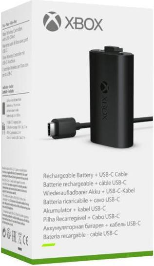 Image du produit Microsoft Xbox Play & Charge Kit (USB-C) (Xbox Series S, Xbox Series X, Xbox One X, Xbox One S)
