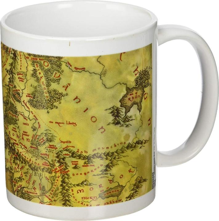 Actual product image Lord of the rings Middle Earth Coffee Mug (325 ml, 1 x)