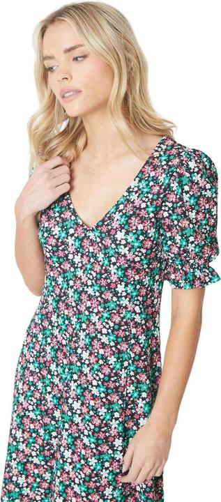 Actual product image Dorothy Perkins Womens/Ladies Ditsy Daisy V Neck Petite Midi Dress (32 D)