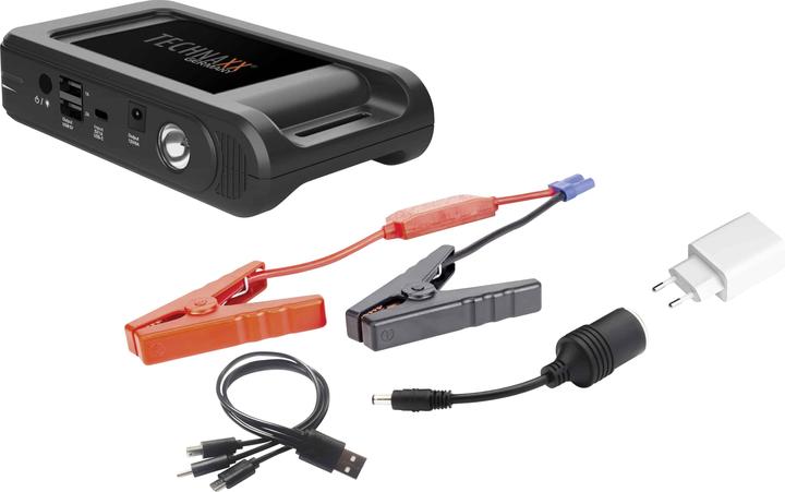 Actual product image Technaxx JUMP STARTER POWERBANK TX-218 (12000 mAh, 100 W, 39.60 Wh)