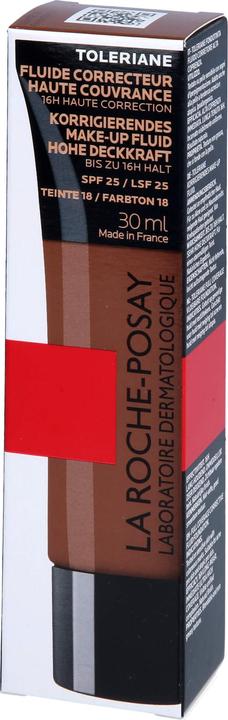 Produktbild La Roche Posay Toleriane fond de teint fluide 18 Tb 30 ml (Nr. 18 Nude)