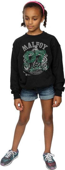 Produktbild Girls Draco Malfoy Seeker Slytherin Sweatshirt (140, 146)
