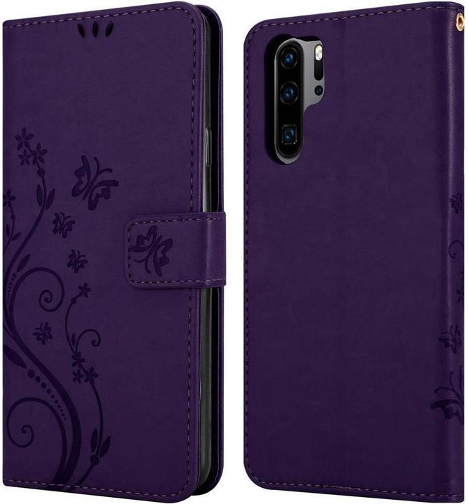 Productafbeelding Cadorabo Bloemen Boekomslag (Huawei P30 Pro)