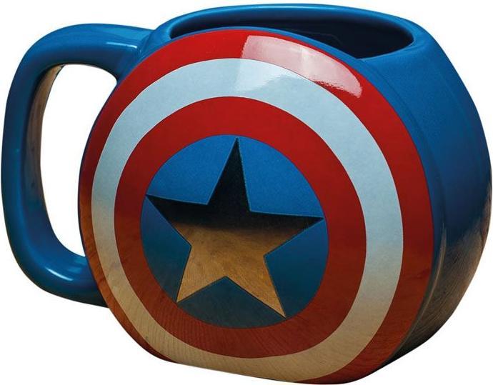 Paladone Products Marvel mok Captain America Schild (300 ml, 1 x)