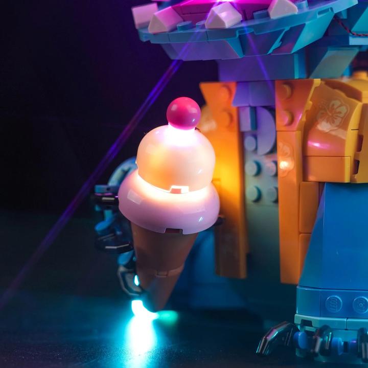 Produktbild BrickBling LED Licht Set für LEGO Stitch (43249) inkl. Fernbedienung