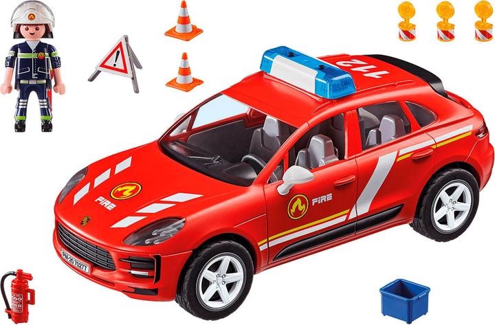 Produktbild Playmobil Porsche Macan S Feuerwehr (70277, Playmobil Porsche)