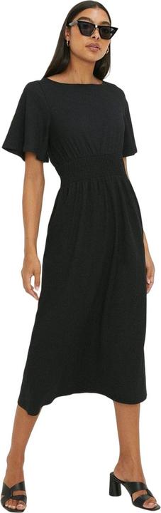 Dorothy Perkins Midikleid Geraffte Taille kurzärmlig