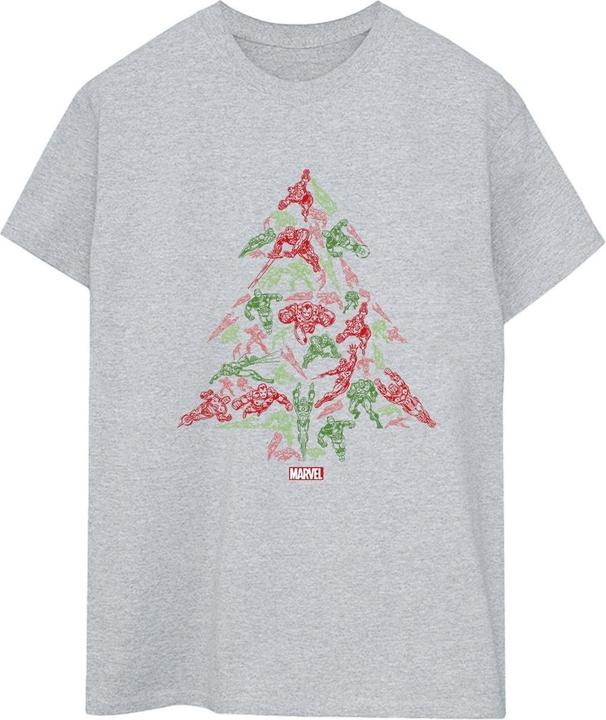 Produktbild Avengers Christmas Tree TShirt (5XL)