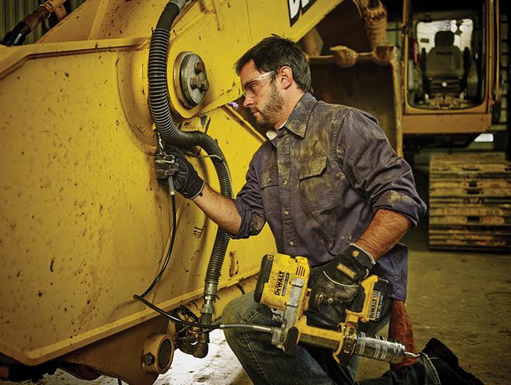 Image du produit DeWalt Pompe à graisse à batterie DCGG571M1-QW