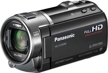 Panasonic HC-V707, FullHD, Flash, 22x WW zoom, black