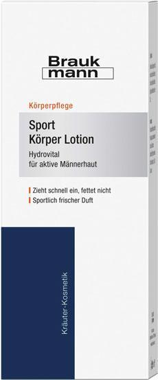 Actual product image Hildegard Braukmann Sport Body Lotion (Body lotion, 250 ml)