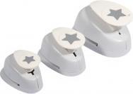 Actual product image Rayher Motif punch set stars