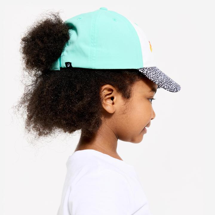 Produktbild Domyos Cap verstellbar Babys/Kleinkinder - weiss/grün (One Size)