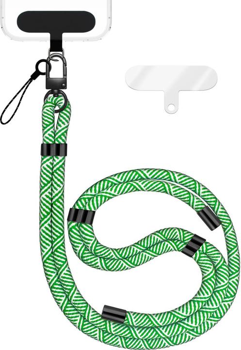 Actual product image Nalia HoldMe Lanyard Handykette - Universal Trageband für Smartphones - Verstellbar, Soft & Elastisch