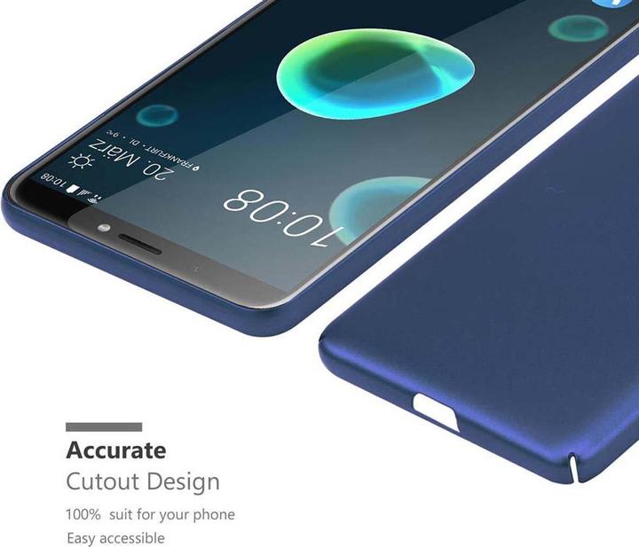 Produktbild Cadorabo Hard Cover Matt Metall Cover (HTC Desire 12+)