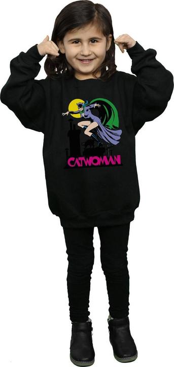 Image du produit - Sweat CATWOMAN TEXT LOGO - Fille (128)