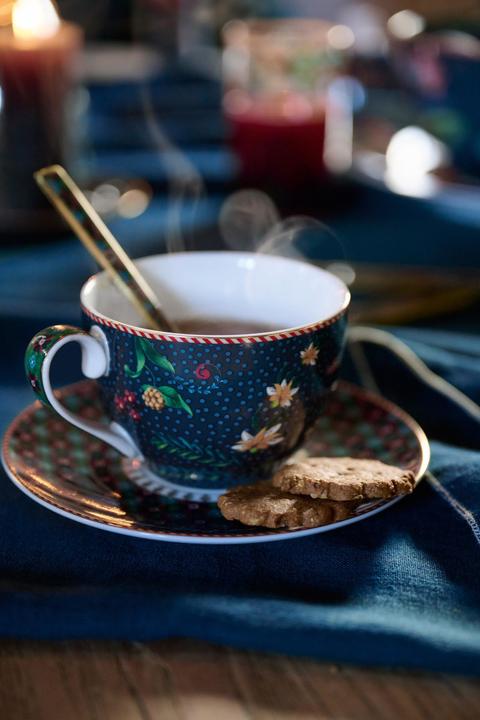Produktbild PIP Studio Berry Blues Kaffeetasse m.U. blau 280ml (280 ml, 1 x)