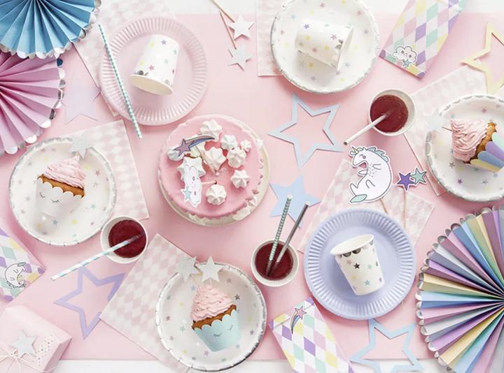 Immagine prodotto Partydeco Contenitore per cupcake/muffin - Nuvole (6pz)