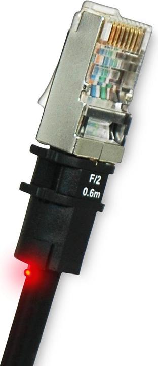 Actual product image Digitus Assmann/ PatchSee BasicPatch 5e, 1,2m PatchSee patch cable, CAT 5e U-FTP, Cu, PVC, AWG 26, length (U/FTP, CAT5e, 1.20 m)