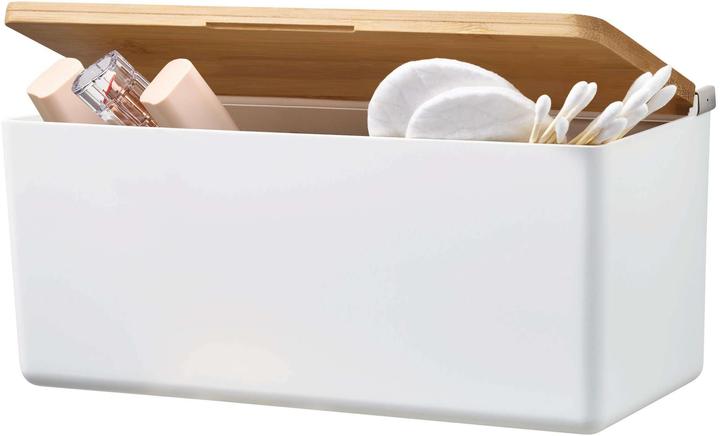 Produktbild tesa BABOO Aufbewahrungsbox mit Deckel, mittelgross inkl. Klebelösung ohne Bohren