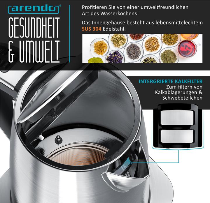 Produktbild Arendo Wasserkocher (1.70 l)