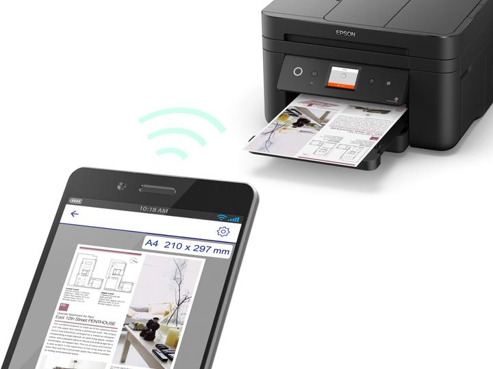 Actual product image Epson WorkForce WF-2860DWF (Ink, Colour)