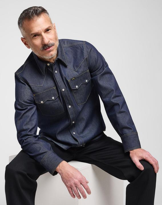 Actual product image Lee shirt 101 50s western dry (XL)